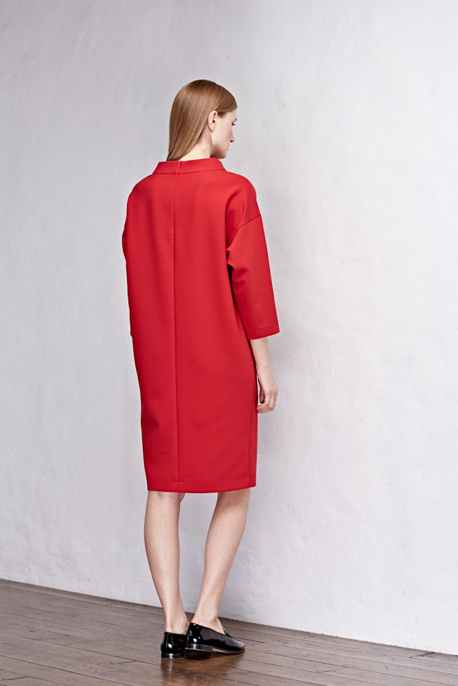 Платье, цвет красный, 11052-2198/6 - фото