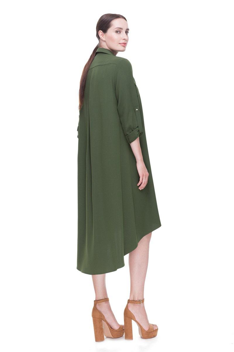 Платье, цвет зеленый, 11009-2175/33 - фото