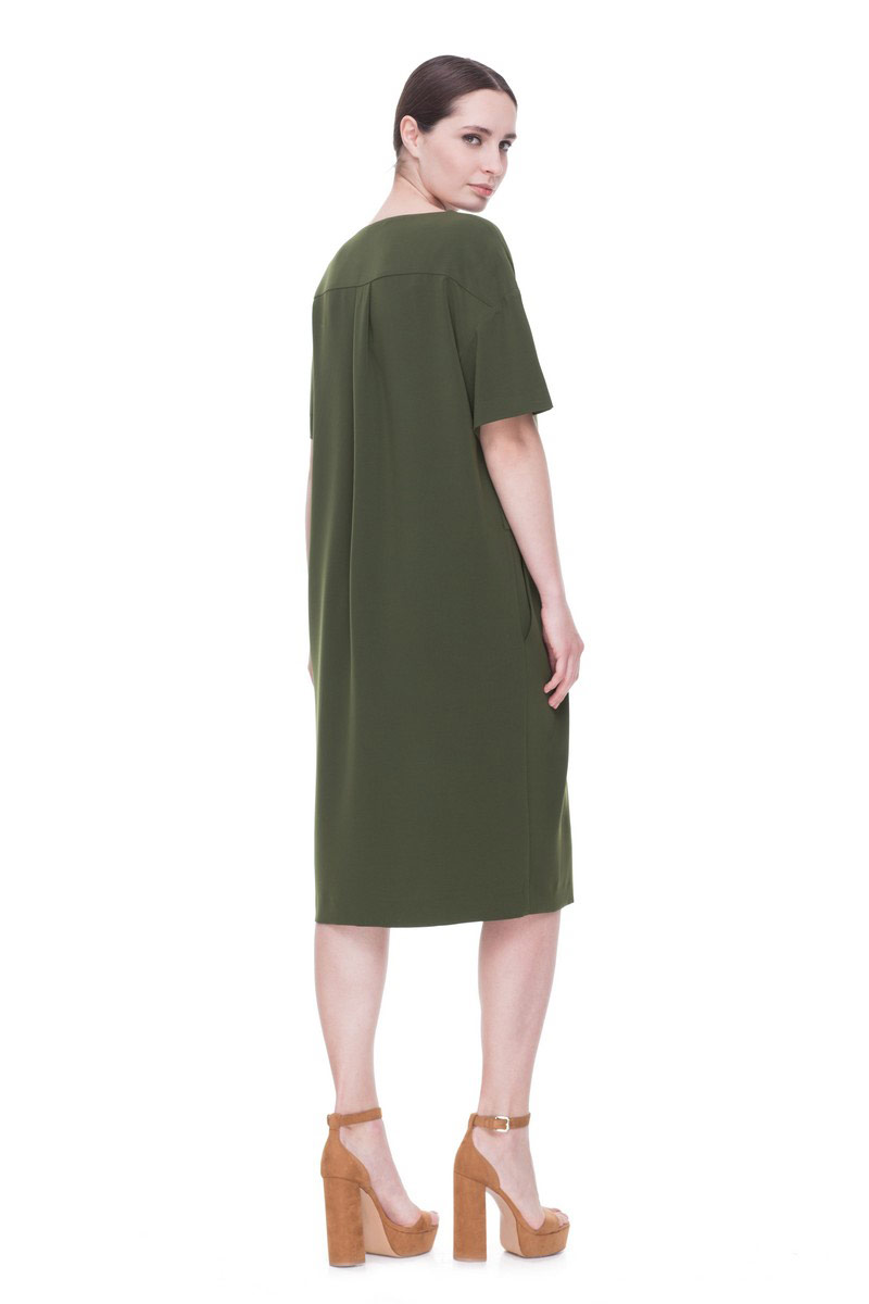 Платье, цвет зеленый, 11008-2175/33 - фото