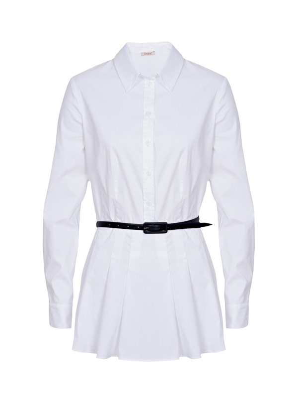 Блуза, цвет белый, 03810-1517/5 - фото