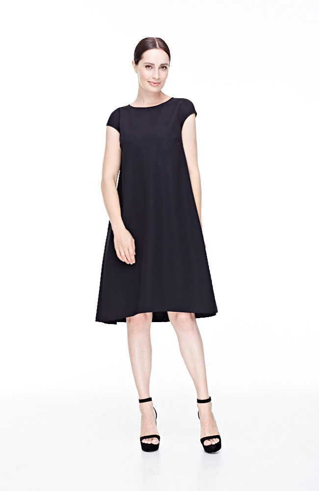 Платье, цвет черный, 10991-2091/1 - фото