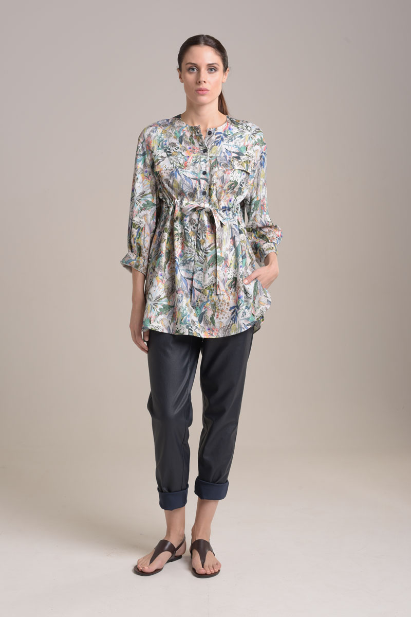 Блуза, цвет мультиколор, 16054-4144/44.118 - фото
