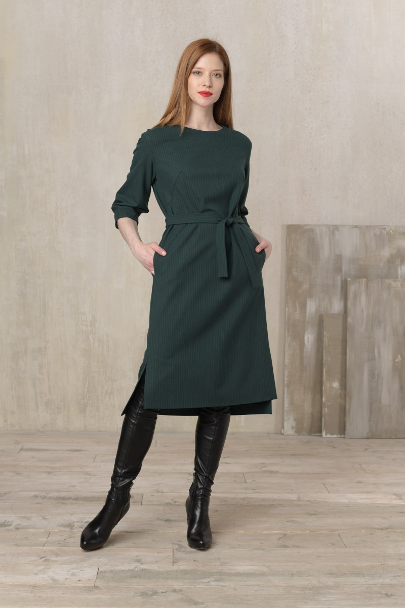 Платье, цвет зеленый, 11150-2044/51 - фото