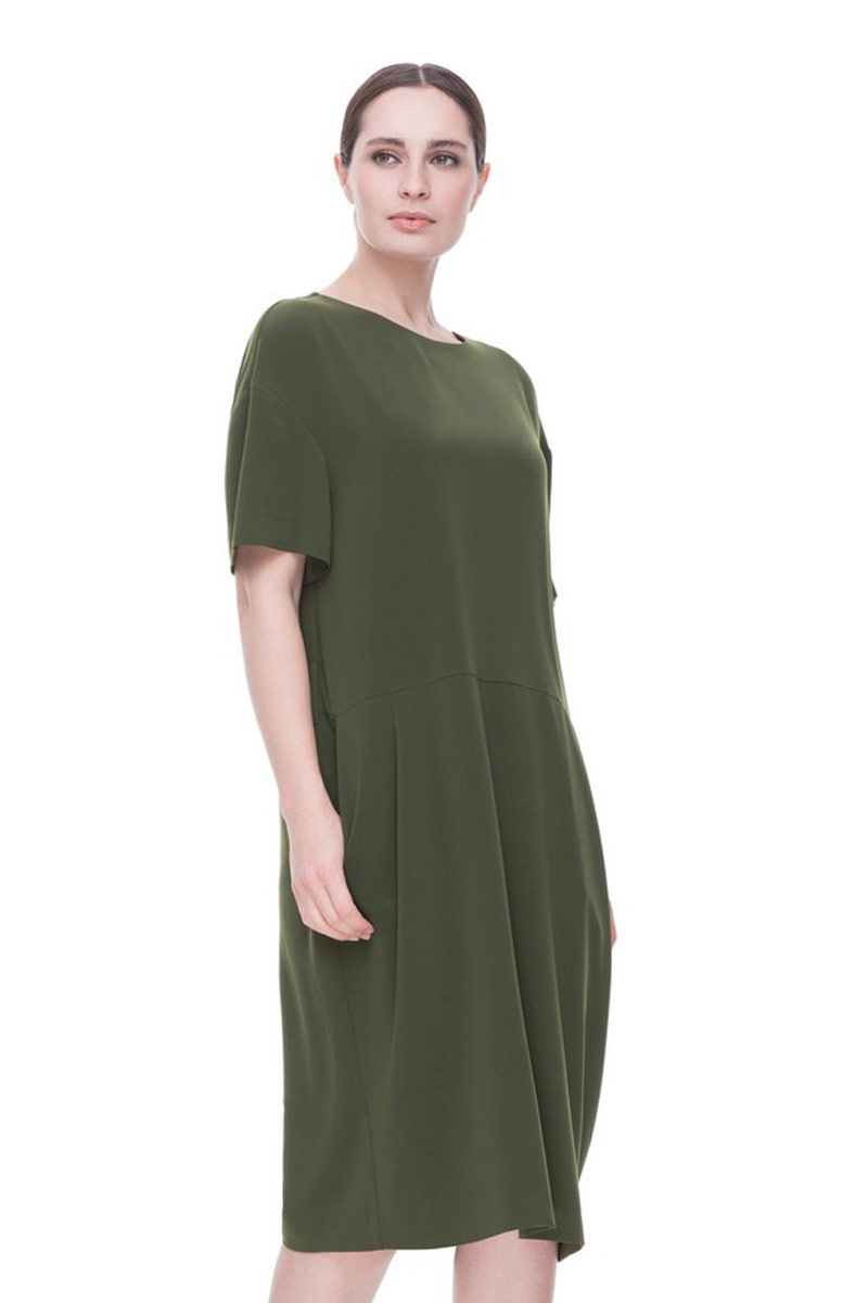 Платье, цвет зеленый, 11008-2175/33 - фото