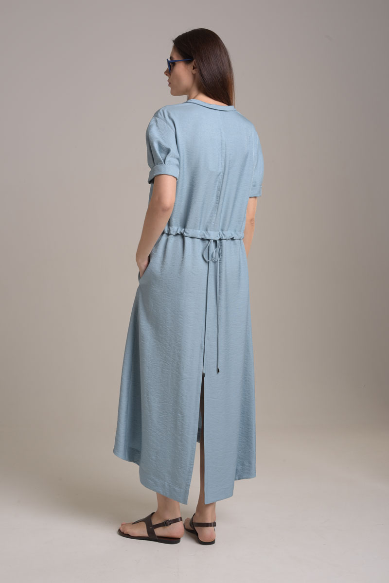 Платье, цвет голубой, 15065-4147/19.118 - фото
