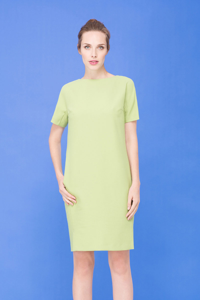 Платье, цвет оливковый, 10907-2096/59 - фото