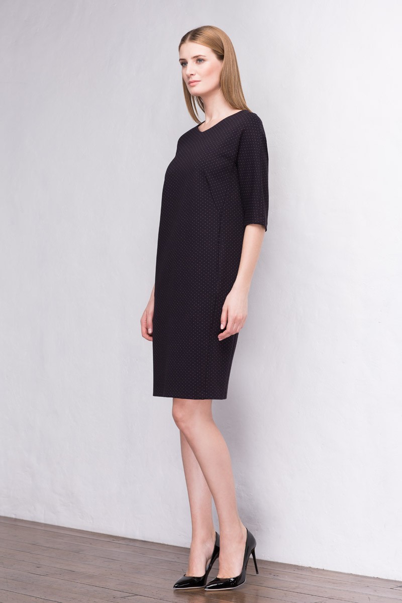 Платье, цвет черный, 11035-3094/1 - фото