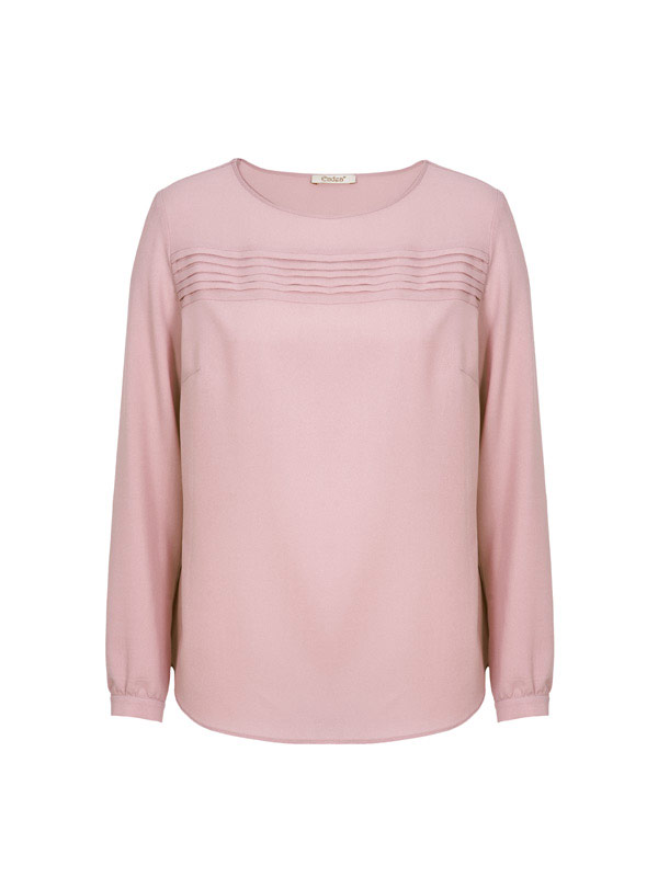 Блуза, цвет пепельно-розовый, 03818-4005/11 - фото