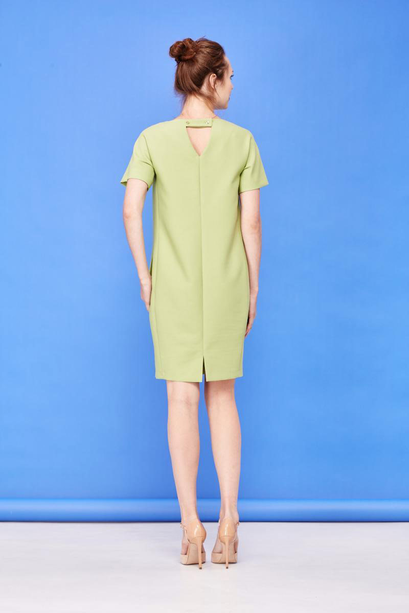 Платье, цвет оливковый, 10907-2096/59 - фото