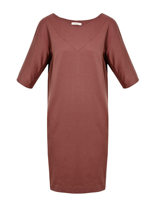 Платье, цвет пепельно-розовый, 10500-2006/11 - фото