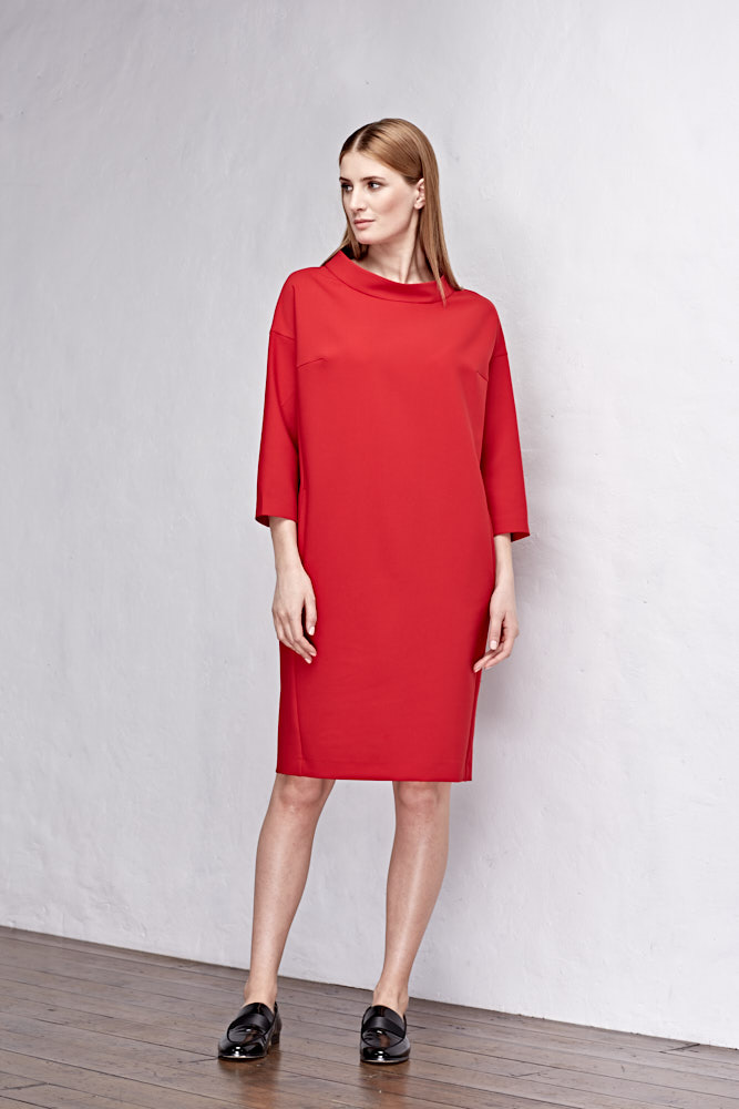 Платье, цвет красный, 11052-2198/6 - фото