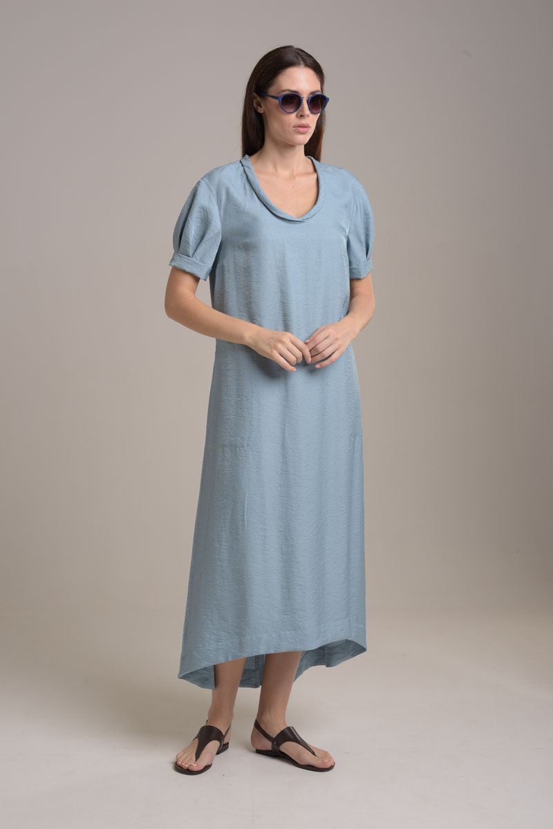 Платье, цвет голубой, 15065-4147/19.118 - фото