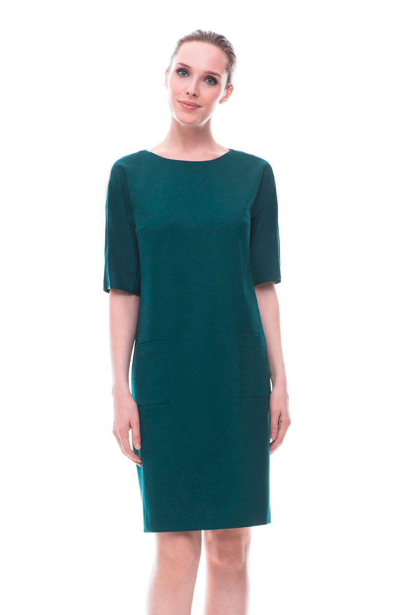 Платье, цвет зеленый, 10964-2071/33 - фото