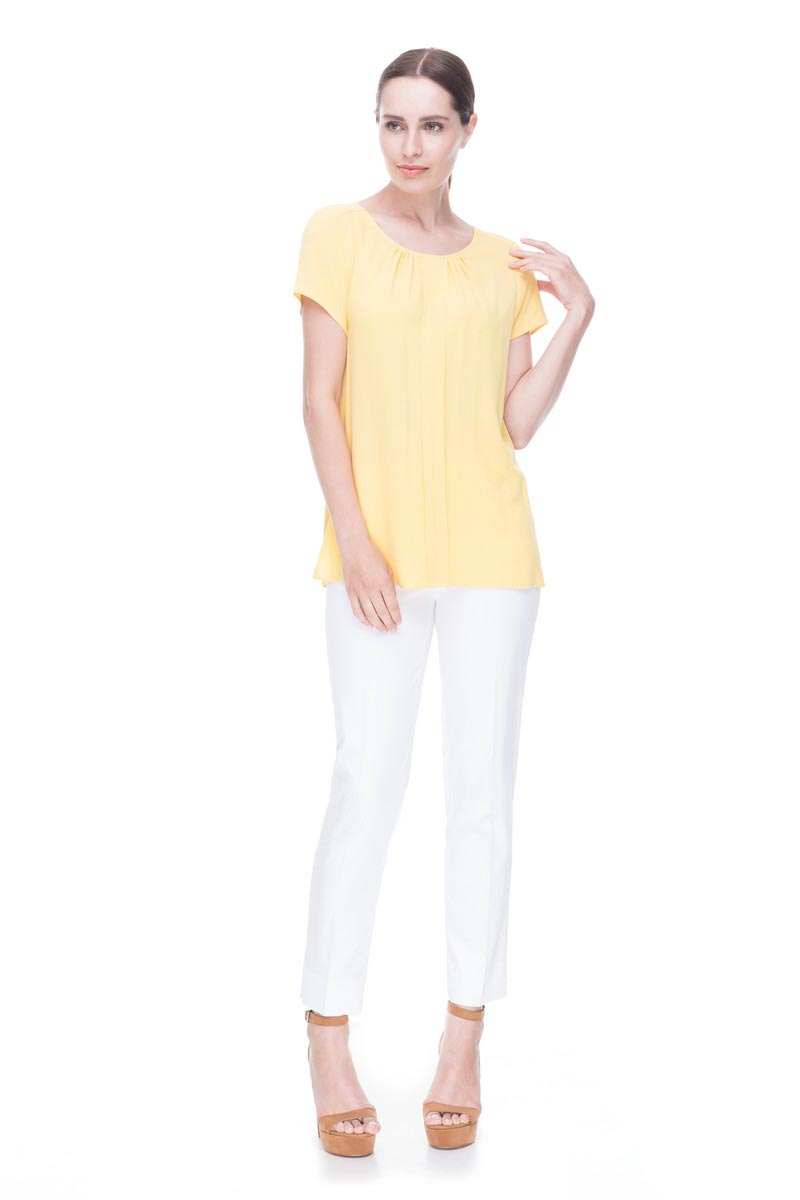 Блуза, цвет желтый, 13134-4118/20 - фото
