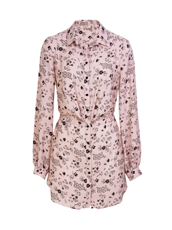 Блуза, цвет персиковый, 03835-1458/21 - фото