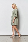 Платье женское, Цвет: серо-зеленый - фото 4