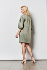 Платье женское, Цвет: серо-зеленый - фото 5