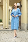 Платье, цвет голубой, 11473-1647/19 - фото 5
