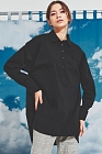 Блуза, цвет черный, 13396-1645/1 - фото 3