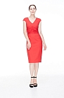 Платье, цвет красный, 10995-2091/6 - фото 1