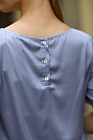 Блуза, цвет небесно-голубой, 13402-4292/19 - фото 8