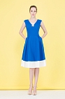 Платье, цвет васильковый, 10929-2063/35 - фото 1