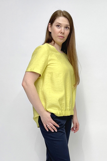 Блуза, цвет желтый, 13425-1604/20 - фото