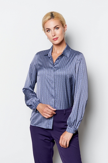 Блуза, цвет мультиколор, 13379-4272/44 - фото