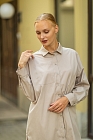 Блуза, цвет бежевый, 13400-1647/8 - фото 7