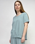 Блуза женская, Цвет: серо-голубой - фото 1