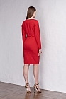 Платье, цвет красный, 11053-2198/6 - фото 2