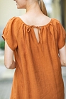 Блуза, цвет медно-коричневый, 13403-4299/28 - фото 5