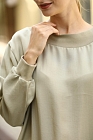 Блуза, цвет оливковый, 13398-4296/59 - фото 7
