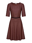 Платье, цвет бордо, 10502-1445/9 - фото 1