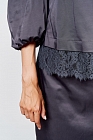 Блуза женская, Цвет: антрацит - фото 4