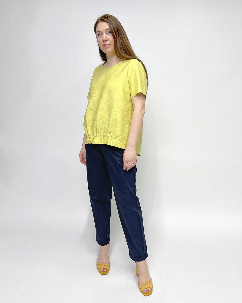 Блуза женская, Цвет: желтый - фото