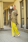Блуза, цвет оливковый, 13401-4284/59 - фото 6