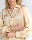 Блуза женская, Цвет: ванильный - фото 4