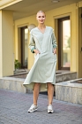 Платье, цвет оливково-серый, 11469-2402/59 - фото 3