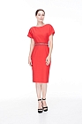 Платье, цвет красный, 10992-2091/6 - фото 1