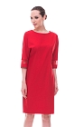 Платье, цвет красный, 10948-2091/6 - фото 1