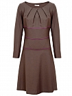 Платье, цвет коричневый, 10514-2004/2 - фото 1