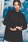 Блуза, цвет черный, 13396-1645/1 - фото 1