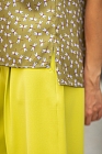 Блуза, цвет оливковый, 13402-4284/59 - фото 4