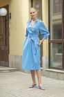 Платье, цвет голубой, 11473-1647/19 - фото 4