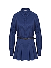 Блуза, цвет синий, 03810-1517/7 - фото 1