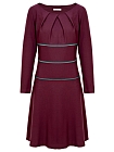 Платье, цвет бордо, 10514-2004/9 - фото 1
